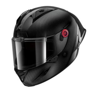 Motorcycle helmet - AERON GP Full Carbon Carbon Anthracite Carbon- IRID Smoke - Butt red